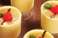 10.MOUSSE DE CHOCOLATE BRANCO COM CEREJAS