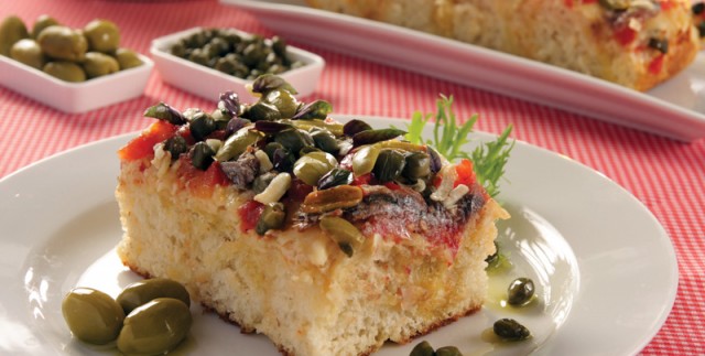 Focaccia A Pizzaiola